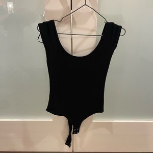 Black t-shirt Body Suit